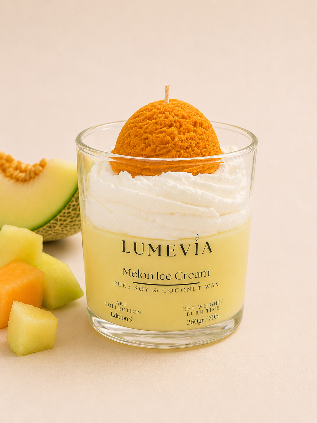Candle Melon Ice Cream