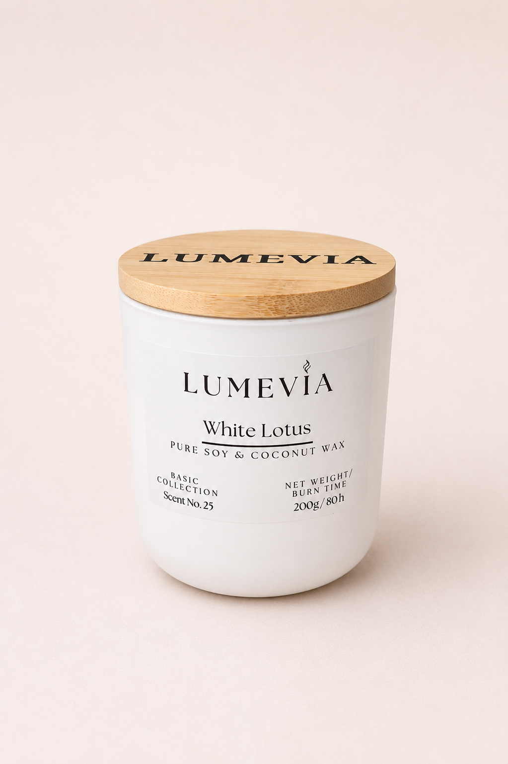Candle White Lotus