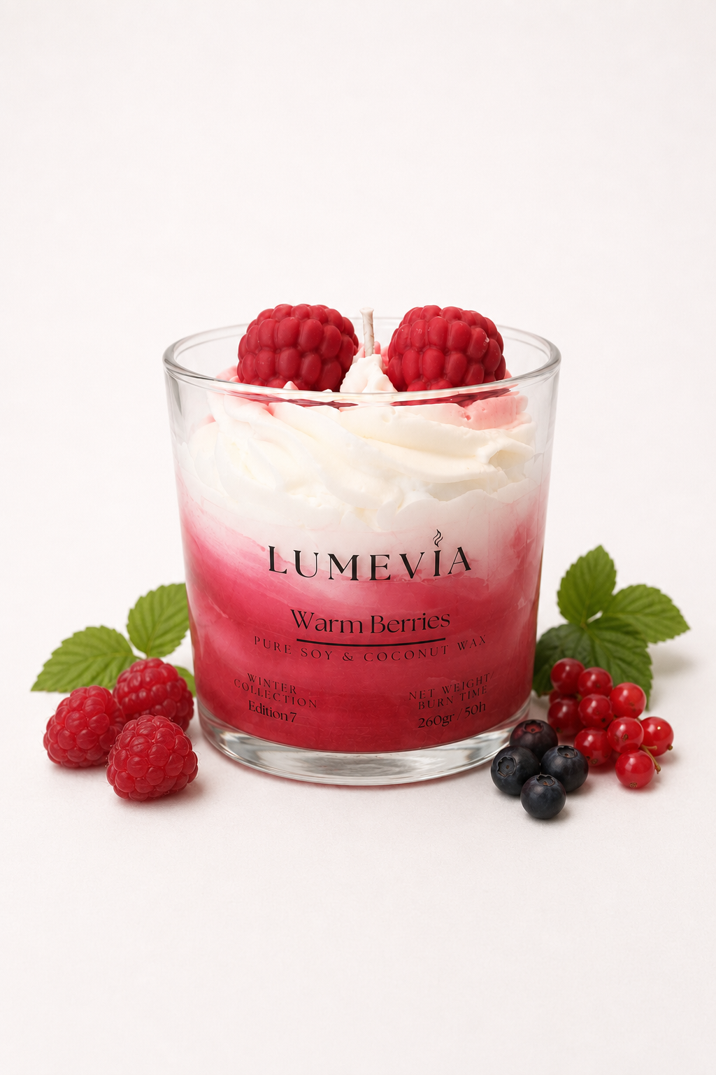 Candle Warm Berries