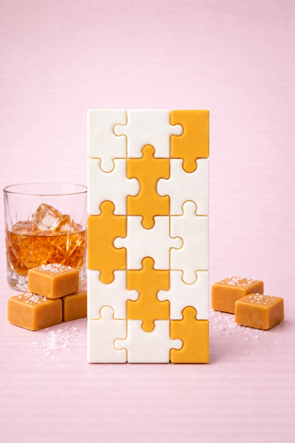 Whiskey Toffee Puzzle Bar