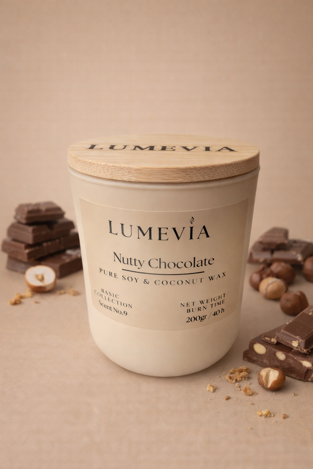 Candle Nutty Chocolate