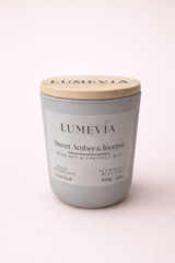 Candle Sweet Amber & Incense